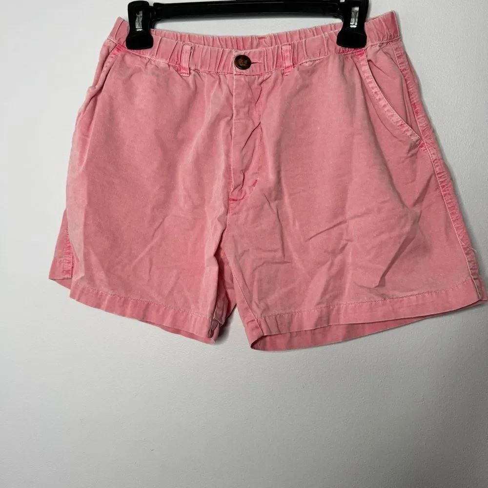 Chubbies pink salmon shorts size medium